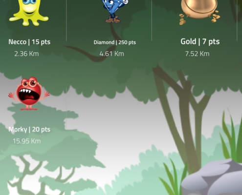 Oversigt over Samsøs Trolde i appen